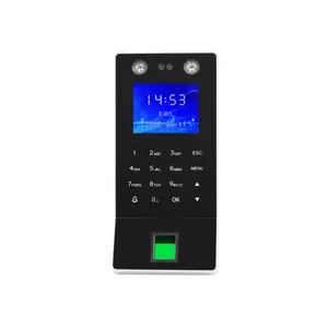 Punch Card Time Clock And Access Control System Face And Fingerprint Biometric Time Attendance Terminal