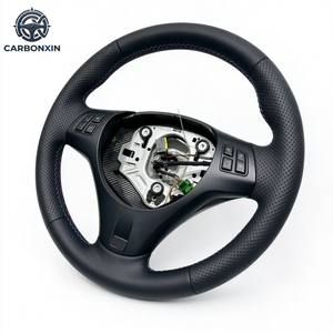 Volant de voiture en cuir Alcantara haut de gamme, très vendu, pour BMW E90 E91 E92 E93 E82 E88 E87 M3, volant sport - Product Image 4