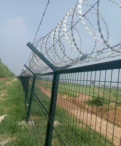 Tùy chỉnh nhà ngoài trời trang trí 3D cong hàn dây lưới vườn hàng rào thép dễ dàng lắp ráp đường cao tốc hàng rào Bảng điều khiển - Product Image 6