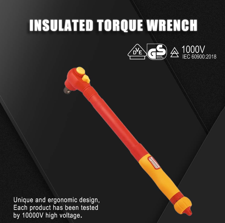 Insulated Bidirectional Quick-release Torque Wrench 1000V High-voltage ...