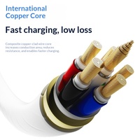 Câble de données USB-C vers USB-C USB 2.0 à charge rapide en silicone à motif spiralé 60W compatible iPhone 15/16 certifié TC pour Android