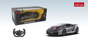 Rastar 1:14 <span class=keywords><strong>Lamborghini</strong></span> Sesto Auto Giocattolo <span class=keywords><strong>Telecomandata</strong></span> a 4 Canali con Licenza, Macchina da Corsa Super Car con Telecomando - Product Image 6