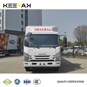 <strong>Isuzu</strong> 700P Cargo Truck 6 Wheels <strong>Isuzu</strong> <strong>Camion</strong> Good Price 7Ton 8Ton 189hp 205hp Customized Box for Transporting - Product Image 2