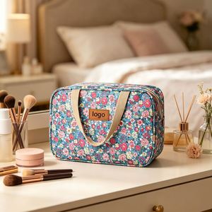 Large Capacity Waterproof Toiletry <b>Bag</b> Travel Cosmetic Makeup Organizer <b>Bag</b> with Zipper for Gym Bathing Custom Logo - Product Image 5