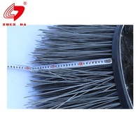 Brosses de balayage en fil d'acier, balai latéral pour route et rue, 320*600mm, nettoyage de route, plastique dur, 1.0mm~3.0mm, non disponible, fourni par CN;ANH