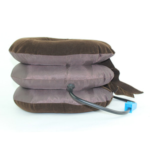 Collarín inflable para el cuello, dispositivo de fijación y estiramiento de la columna cervical, dispositivo de tracción de soporte médico de 360 grados, para uso doméstico. - Product Image 2