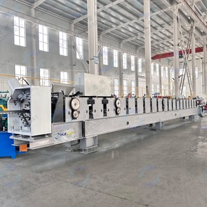Ligne de production HAUAN CNC pour la découpe de métaux et le traitement de tôles, pour le poinçonnage de plaques intermédiaires de montants d'étagères, 380V - Product Image 2