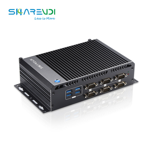 New PC Dual Nic <span class=keywords><strong>DDR3</strong></span> in-tel PENTIUM 4405u với 6 * COM tùy chọn RS232/RS485 Win10/11 Linux công nghiệp fnaless Mini PC - Product Image 2