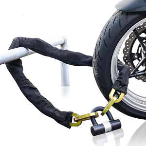 Dahua — serrure de chaîne robuste pour moto, motocyclette, authentique, avec verrouillage en <span class=keywords><strong>U</strong></span> de 16mm, YH1509 - Product Image 5