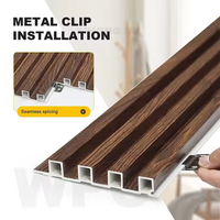 Revêtement mural en PVC imperméable de style européen avec fonction d'absorption acoustique pour la décoration des chambres d'hôtel et de villa