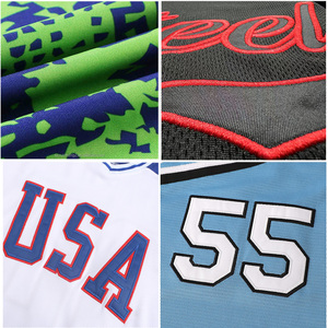 Maillot de Baseball Personnalisé pour Homme, Uniforme Sportif avec Impression par Transfert Thermique du Logo, du Nom de l'Équipe et du Numéro, Camouflage Respirant, Grandes Tailles - Product Image 6