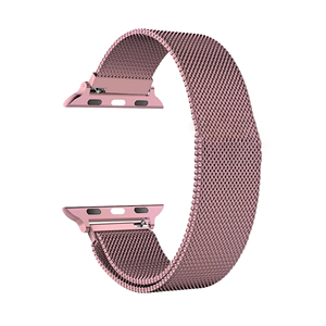 Eraysun-Boucle milanaise en acier inoxydable pour <span class=keywords><strong>bracelet</strong></span> de montre <span class=keywords><strong>Apple</strong></span>, <span class=keywords><strong>bracelet</strong></span> de montre magnétique, argent sport, 10/<span class=keywords><strong>8</strong></span>/7/6/se, 44/45/46mm - Product Image 4