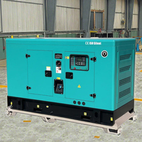 Générateur diesel triphasé Delux AC 15kW 20kW 30kW 36kW 40kW 50kW, type silencieux, vitesse 1500 tr/min, 380V/220V/ tension personnalisée