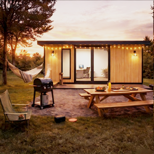 Casa de Huéspedes Prefabricada para Jardín, Cabina Prefabricada, Espacio de Vida Tranquilo, Aislamiento Acústico, <span class=keywords><strong>Experiencia</strong></span> de Estadía Confortable - Product Image 2