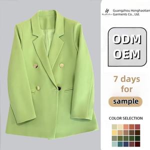 <span class=keywords><strong>Blazer</strong></span> Chaqueta Casual y Formal para Mujer Ropa de <span class=keywords><strong>Dama</strong></span> de Corte Entallado Slim Fit Abrigos para Mujer - Product Image 2