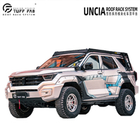 Plateforme de toit en aluminium à prix d'usine pour GWM Tank 400 2023+ Accessoires tout-terrain 4x4 robustes