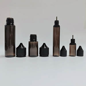 Wholesale Amber <b>Empty</b> 10 20 30 50 Ml Pet Squeeze Dropper <b>Bottle</b> with Child Proof Cap <b>Plastic</b> Flower Oil <b>Bottle</b> - Product Image 1