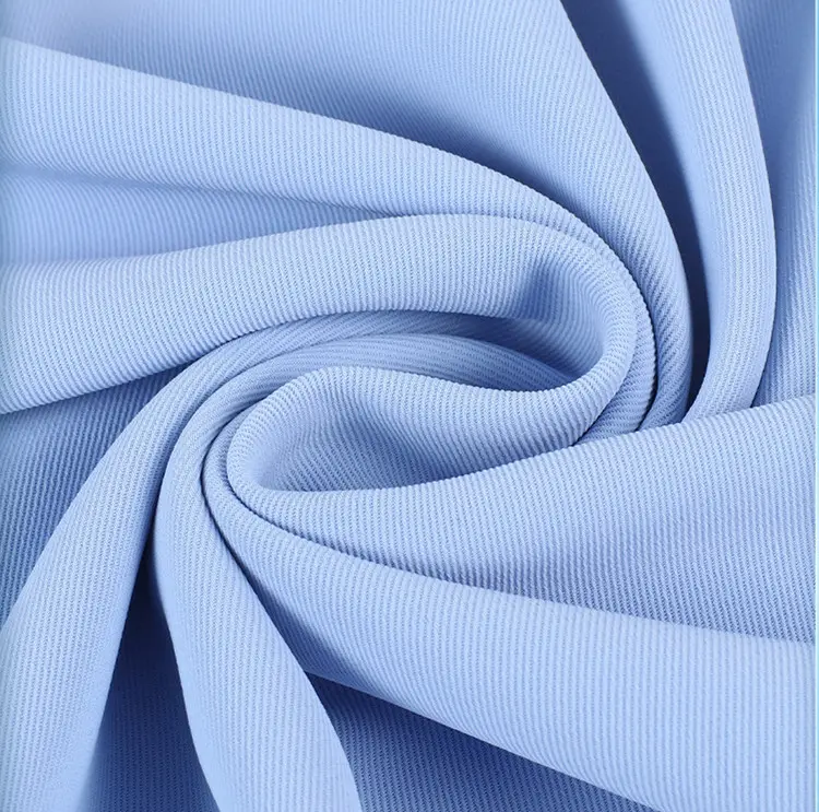 Toptan sıcak satış % 100% polyester streç dimi kumaş tam donuk sph elbise malzeme kumaş