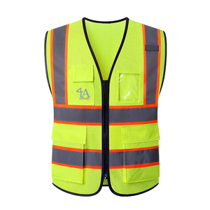 Chaleco DE SEGURIDAD reflectante, precio al por mayor, fabricante de Pakistán, chaleco de seguridad hecho a medida para la mejor calidad - Product Image 1