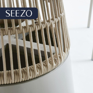 Ensemble <span class=keywords><strong>de</strong></span> <span class=keywords><strong>table</strong></span> à manger ronde <span class=keywords><strong>d</strong></span>'extérieur <span class=keywords><strong>de</strong></span> luxe moderne 2026 avec chaises, en aluminium léger et durable, tissu nordique imperméable, pour villa - Product Image 5