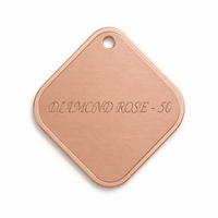 Étiquette RFID UHF anti-métal 80x10mm pour serveur, options d'art en aluminium, support adhésif pour l'identification et la traçabilité des actifs