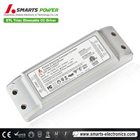 Triac-controlador led regulable de cc, transformador de 350ma, 35v, 50v, IP20