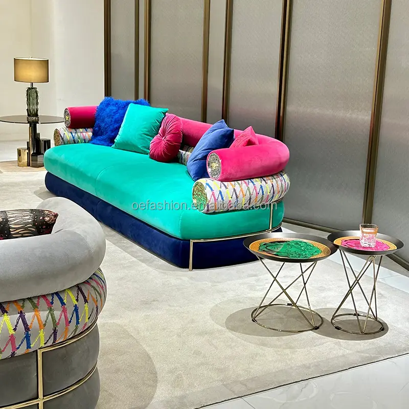 OE-FASHION italienisches modernes luxussofa möbel one-stop-lösungen für zuhause haus hotel villa projekte