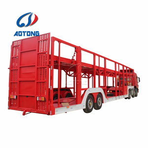 Compre usado 5/6/7/8/10 Car Carrier Semi-Trailer Material de acero Camión y cargador de <span class=keywords><strong>coche</strong></span> <span class=keywords><strong>para</strong></span> la venta - Product Image 1