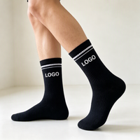 Chaussettes en coton épais personnalisées de haute qualité avec logo sur le dessous pour enfants et jeunes, écologiques, faible MOQ, fabrication OEM professionnelle