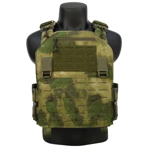 GAF New Outdoor Anti-IRR 1000D Nylon Fabric ATACS FG Chalecos Tactico Laser Cut Molle Security Tactical Vest