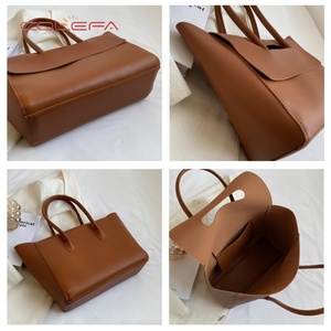 Nuova Borsa a Mano da Donna in Morbida Pelle PU Marrone Colefa, Personalizzabile, Alta Qualità, Vendita all'Ingrosso - Product Image 2