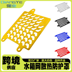 Cubierta de malla para radiador de motocicleta Qiangye, modificada con CNC para Click125 PCX ADV150, protección de disipación de calor - Product Image 5