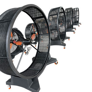 Plástico PP diámetro 0,88 M 50 Hz vientos fuertes soplan ventilador móvil industrial portátil - Product Image 4
