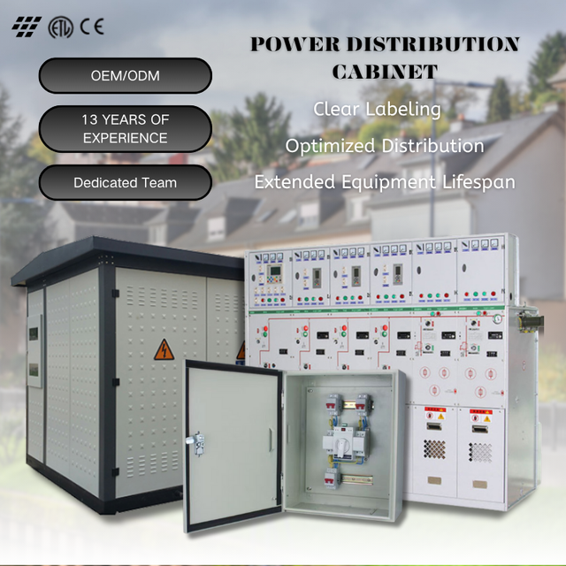 OEM/ODM Smart Gas Insulated Urban Grid Power Distribution Equipment Smart Monitoring Features Customizable Distribution Box