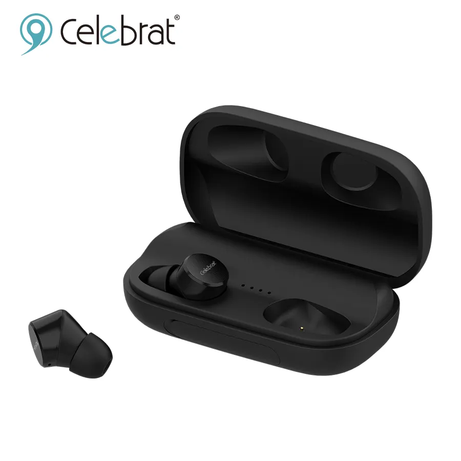 New W2 5.0 Earphone Touch Control Wireless TWS Earbuds with Power Bank IPX6 Waterproof Stereo Music BT Headset for iPod