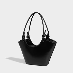 Sac à main grande capacité pour femme, couleur unie, design simple et original, nouvelle mode 2025, sac porté épaule pour le quotidien - Product Image 2