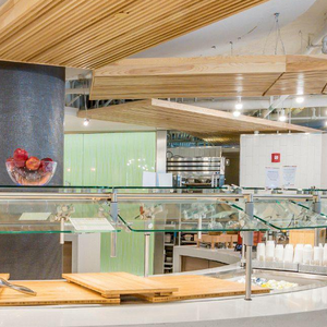 Hızlı servis için entegre <span class=keywords><strong>POS</strong></span> istasyonu ve müşteri görüntüleme alanı ile ağır hizmet modüler Pizza mağaza tezgahı tasarım - Product Image 3