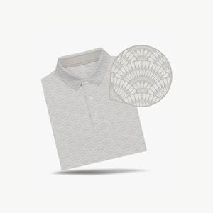 Chemises polo pour hommes sur mesure, en tricot respirant, design anti-froissement, tissu tissé, vêtements de travail - Product Image 2