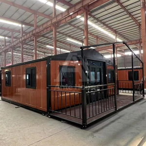 Hot bán 20ft mở rộng container nhà | xách tay có thể gập lại prefab nhà với 1 2 3 phòng ngủ tùy chọn có sẵn bây giờ - Product Image 2