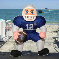Estatuilla Inflable Mascota Bubba Inflable Cowboys Dallas