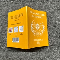 Impression personnalisée de carnets de passeport pour clubs, format 4" x 6"