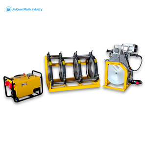Nueva Máquina de Fusión <span class=keywords><strong>a</strong></span> <span class=keywords><strong>Tope</strong></span> Hidráulica JinQuan para Tuberías de HDPE 250-400mm, Equipo de Soldadura de Tuberías de PE 220V/380V 9.1KW - Product Image 4