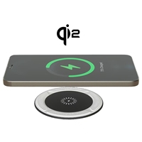 Nouvelle sortie 15W charge stable montée sous la table capuchon de charge magnétique sur chargeur sans fil Surface Qi2