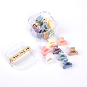 กิ๊บติดผมพลาสติกขนาดเล็ก 2 ซม. สไตล์หวาน สีสันสดใส สำหรับผู้หญิง - หลายแบบ สำหรับ<span class=keywords><strong>ผม</strong></span>สั้น <span class=keywords><strong>ผม</strong></span>ถัก <span class=keywords><strong>ผม</strong></span>ครึ่งหัว แบบต่างประเทศ - Product Image 5