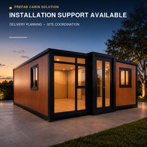 Casa Contenedor Prefabricada Moderna de 20 Pies, Rectangular, Tipo Villa, con Soporte de Instalación In Situ, Impermeable, Nueva Generación, 1 Año de Garantía - Product Image 1