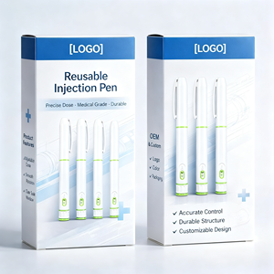 Green 10mg Single Use Peptide <b>Pen</b> with Sterile Packaging <b>Box</b> Disposable Fixed Dose Precision Liquid Delivery Applicator Tool - Product Image 6
