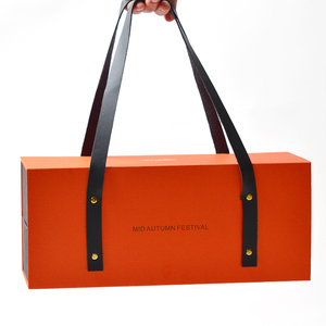 Chất Lượng Cao Quà Tặng Bao Bì Hộp Các Tông Macaron Cookie Trăng Bánh Hộp Hộp Giấy Với Xử Lý - Product Image 3