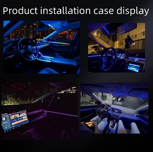 HADUDU Kit Luci LED per Interni Auto 22 in 1, Illuminazione Ambientale Dinamica RGB con Controllo Wireless tramite App - Product Image 5