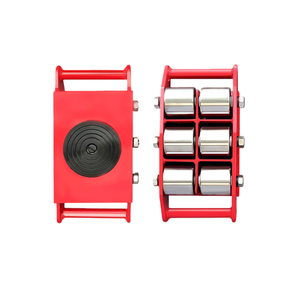Transport en entrepôt robuste de 5 tonnes, 6 tonnes et 8 tonnes Plate-forme manuelle Réservoir direct Cargo Chariots poussés à la main et patins à glace - Product Image 6