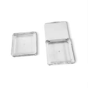 In Stock All Clear Square Pan Empty <strong>Eyeshadow</strong> Tube <strong>Transparent</strong> For Makeup Concealer Blush <strong>Case</strong> - Product Image 2